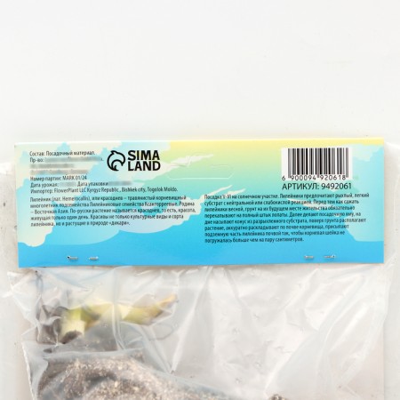 Lilenik "Special Paint", rr I, 1 pc, spring 2024-2