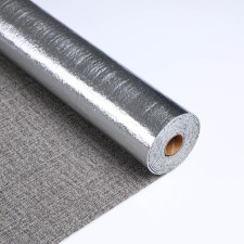 PVC panel self-adhesive in the roll of black and white, 2.8 m, 50cm, thickness2mm