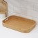 Tray with handles of the share Striata, 40 × 28 × 4.5 cm, bamboo