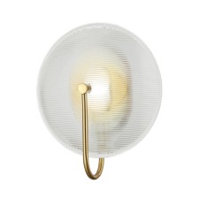 Бра Gerhort G31131/1wWT+GD, 1хLED, 30х3х25 см, цвет золотой