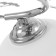 Cell chandelier "Courage" 3x40W E27 Color: silver