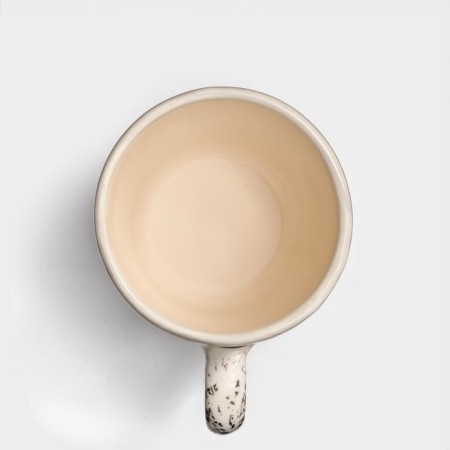 Ceramic Persia mug, 350 ml, gray, 1 variety, Iran-1