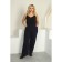 Female trousers, size 46, blue color