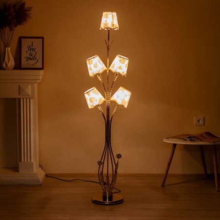 Taleshire "Bouquet" 5he27 40W white 33x33x155 cm-12