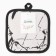 Dilan's severity ts. White 17*17 cm, 100% p/e