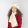 Children's hat, size 52-54, milk color