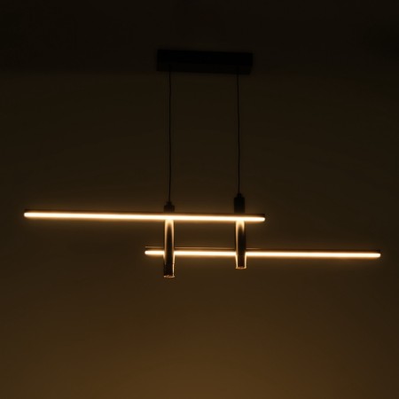 Lamp with DDD "Montana" LED 30W 3000-6000K black and gold 91x7x21 cm-2