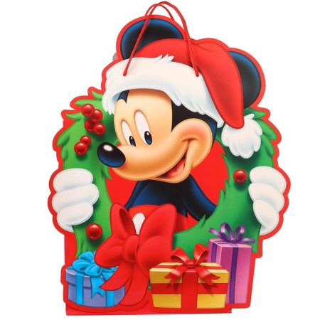 New Year. Gift package, 23x27x11.5 cm, packaging, Mickey Mouse-3