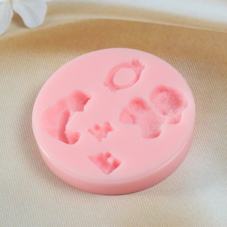 Silicone Mold No. 1267 "Animal toys"-1