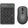 Numerical block + mouse A4Tech FSTYLER FG1600C Air Clab: Gray Mouse: Gray USB Wireless Slim 102943