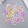 Decor for creativity plastic "Half of beads. Makarun mother-of-pearl" d = 3-10 mm, set 10 grams