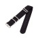 Solomon watch strap, 18 mm, l-27 cm, black