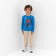 T-shirt with a long sleeve Marvel "Spider-Man", height 122-128 (34), blue