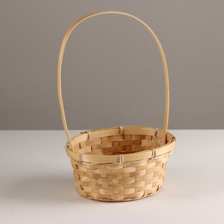 Wicker basket, 21x16x10xh34cm, natural