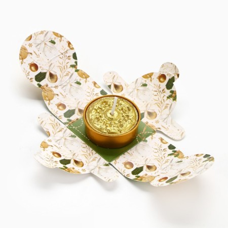 Tea candle "Fabulous impressions", without aroma, d = 4 cm-4