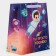 Gift package laminated, packaging, “you are just space”, rainbow holography, ml 23 x 27 x 11.5 cm