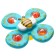 A set of bath toys “Spinners. Butterflies ", 3 pcs, on a suction cup, crush me