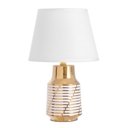 Carla desktop lamp 1x40W E14 white/gold 22x22x36cm-8