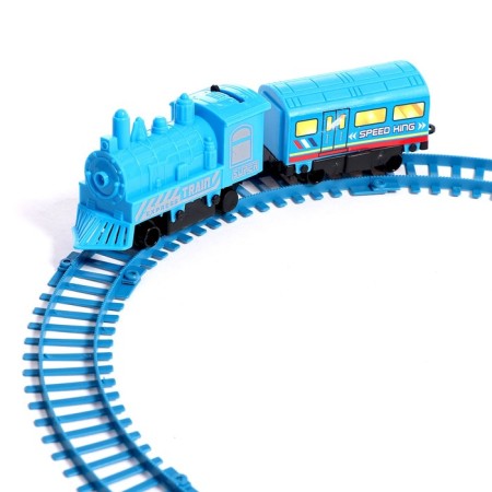 Railway Train, works from batteries-1