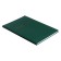 Book of accounting, 96 sheets, boumvinyl cover, offset block, cell, green color