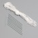 Sadovy tent 3*3m white, closed narrowed