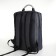 City backpack on a zipper, 2 pockets, with USB, gray color