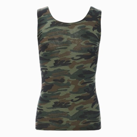 Male T-shirt, khaki color/camouflage, size 56-4