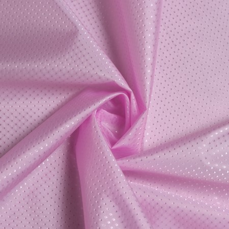 Bathroom curtain "Diamond", 180 × 180 cm, light pink color-3