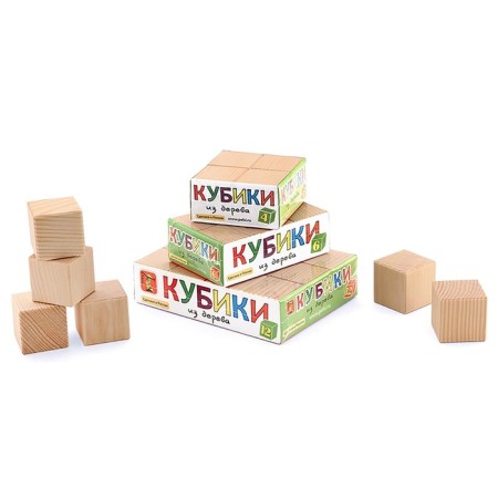 A set of cubes "Unf painted", 24 pcs.-2