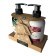Gift set Beauterica No. 25, 2 items: liquid soap 270 ml, hand lotion 270 ml