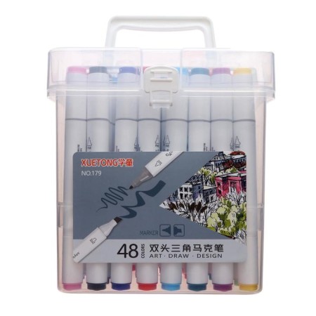 Setching markers for sketching bilateral 48 pieces/48 colors-7