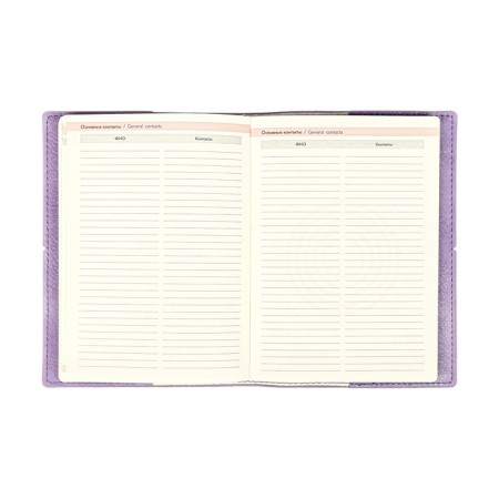 Diary DATIR 2025 A6+ 176l Escalada, Soft Okvl, Single Leather, TIS F, KR BL 70g/M2, Sire-I-18