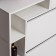 Vertical shoe ultra plus, 750 × 246 × 859 mm, 2 sections, color white embossing