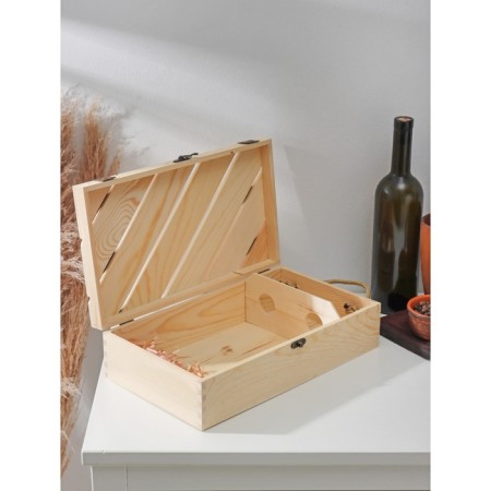 Box for storing the wine "Muscade", 35 × 20 cm, 2 bottles-3