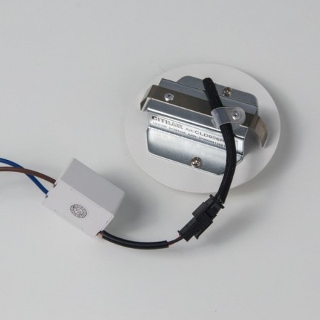 The built -in Citilux “Scully” CLD006R0, 7.7x7.7 cm, 1x1W, LED, white color-3