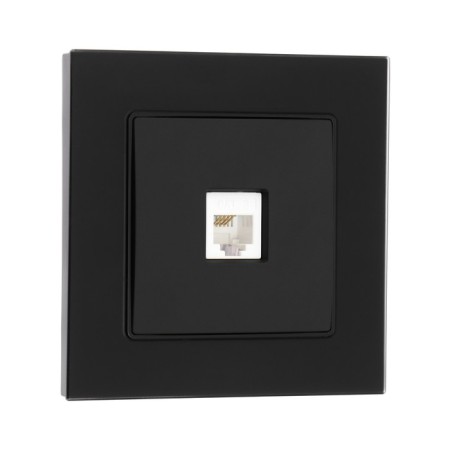 Single one -sewing Tot Matte Glass, hidden, glass, black-1