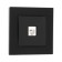 Single one -sewing Tot Matte Glass, hidden, glass, black