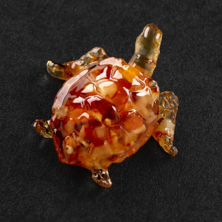Souvenir "Turtle", amber-1