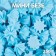 Sugar figures "Mini-Bez", Blue, 250 g