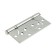 Loop Patch "Standard" 2BB SCP, 100x75x2.5 mm, matte chromium