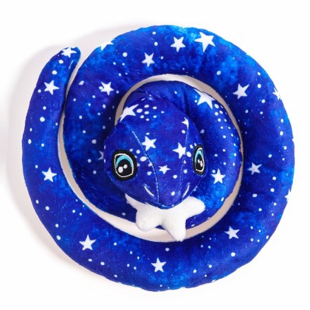 Soft toy "Snake", 20 cm, lunar, with a star-4