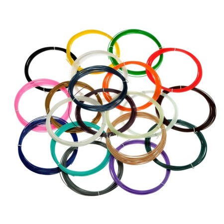 UNID PLA-20 plastic, for 3D handles, 20 colors in a set, 10 meters-1