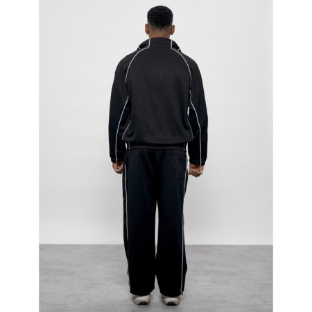 Sports suit men's, size 56, black color-3