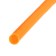 Decorative overlays on the knitting needles of a motorcycle, 23 × 0.5 cm, orange, set 72 pcs