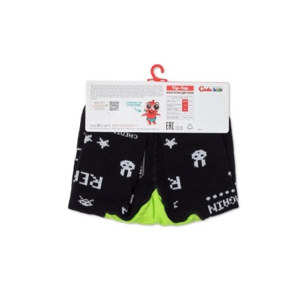 Pantyhose children's cotton Conte kids tip-top, height 80-86 cm, black color-5