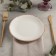 Plate plate Beege, D = 18 cm, beige color