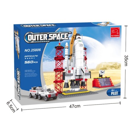 Cosmos Cosmos "Shattl with a take -off site", 570 parts-2