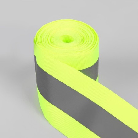 Reflective tape-strip, 50 mm, 5 ± 1 m, light green color-1