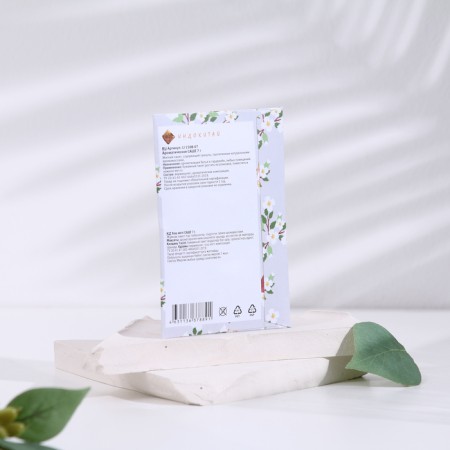 Aromasash "Wood notes", a set of 3 pcs, bamboo and white tea, weight 7g, 7x10.5 cm-2
