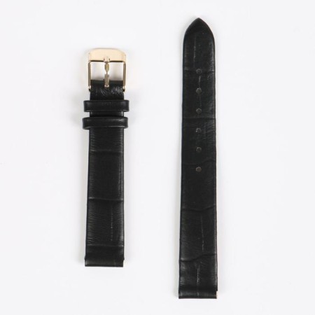 Watch strap, female, 14 mm, harness 70 mm, larynx 105 mm, genuine leather-1